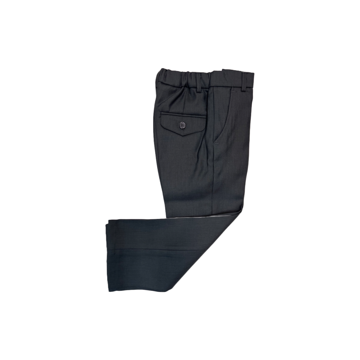 Fancy Kids Modern Fit 5-Piece Charcoal Suit