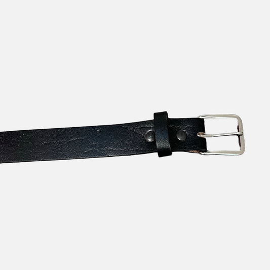 Grain Leather Black Belt