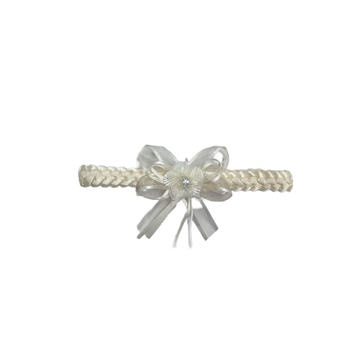 Baby Headband w/ Pearls and Gems