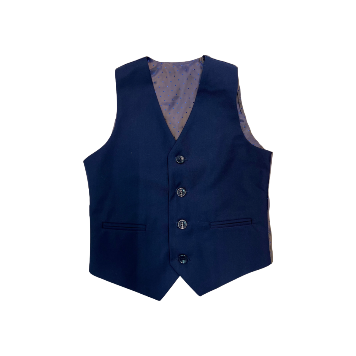 Mavezzano 3-Piece Navy Slim Fit Suit