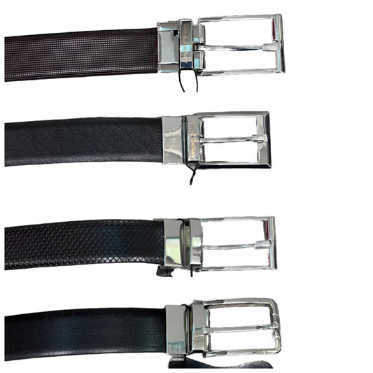 Leo & Zachary Leather Reversible Belt