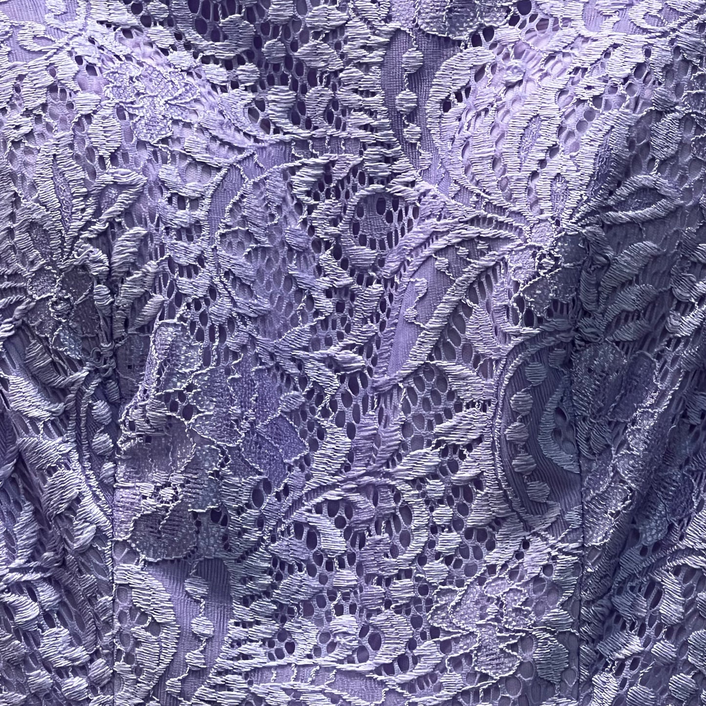 Jr. Grad Lilac Off the Shoulder Short Dress w/ Lace Bodice (M)