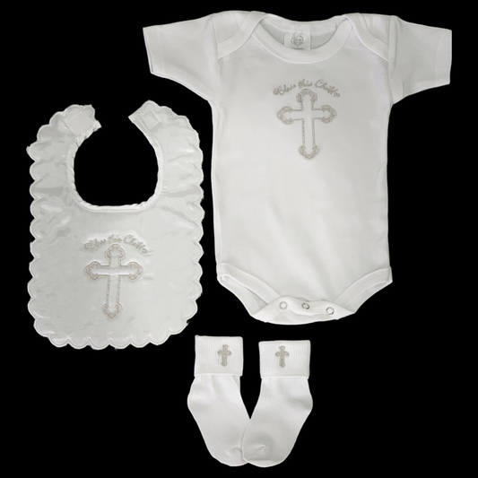 3-Piece Baptism/Christening Gift Set