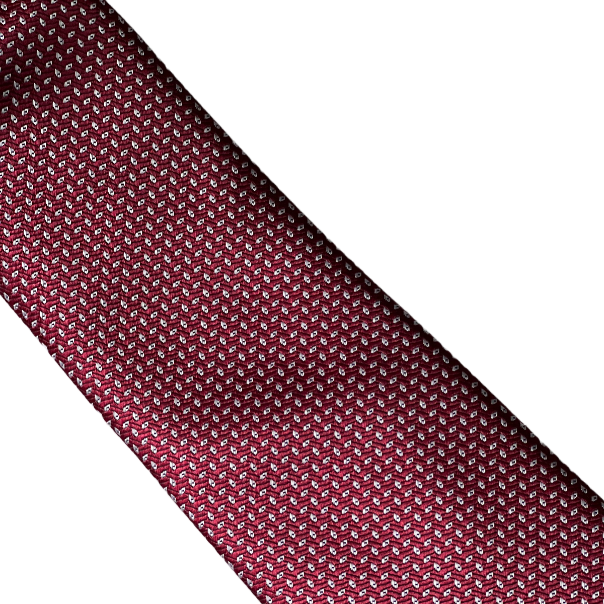 Purple Label Burgundy Pattern Mens Necktie