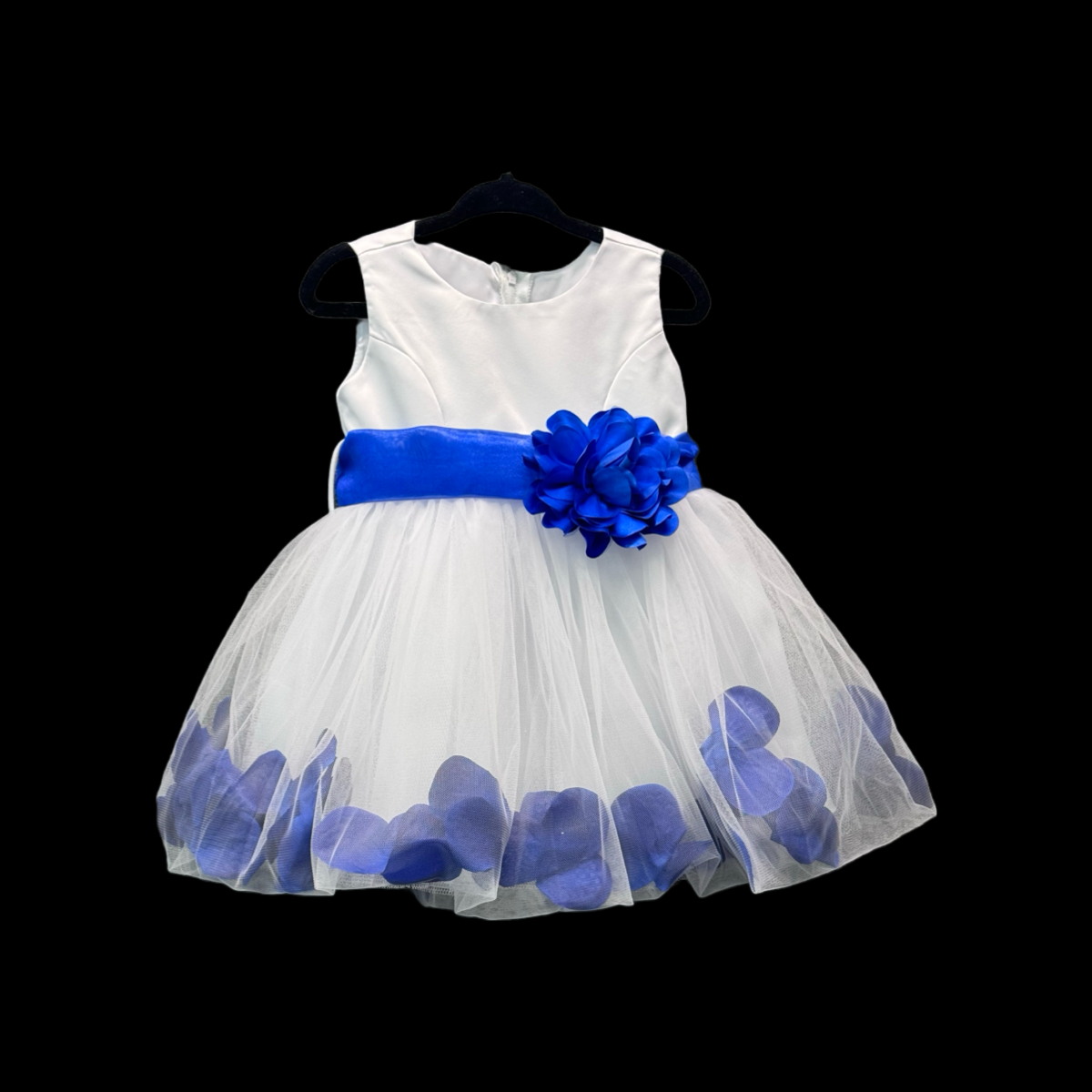 Baby Flower Girl White Dress