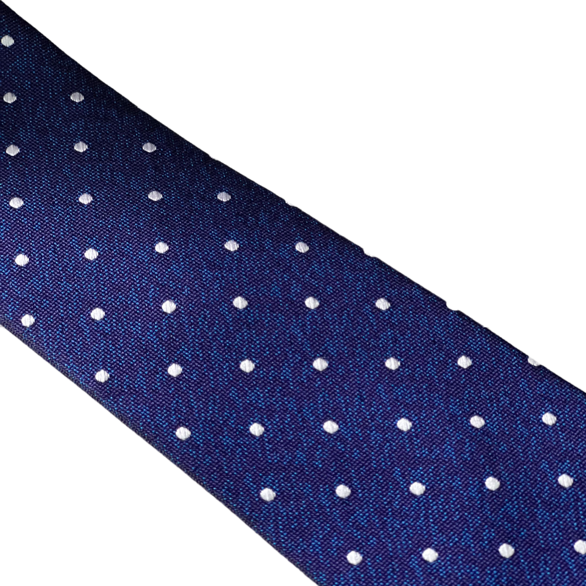 Purple Label Blue Pattern Mens Necktie