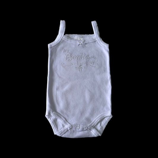 'My Baptism Day' Sleeveless Bodysuit