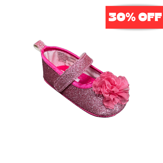 Tendertoes Pink Glitter Ballerina Shoe