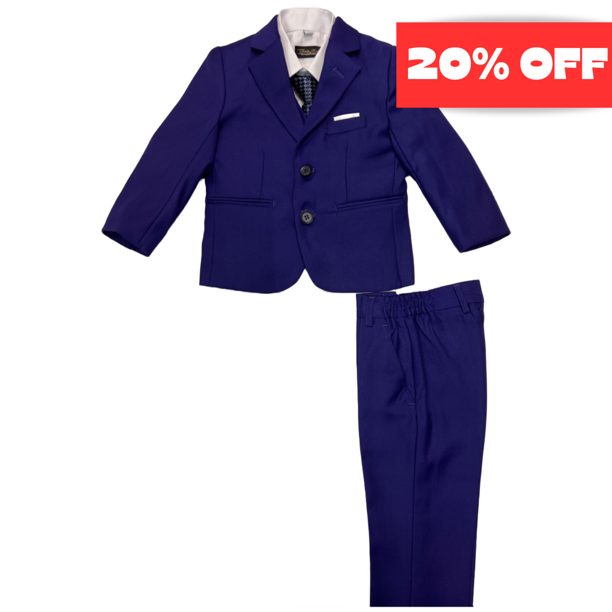 Mini World Baby 5-Piece Purple Suit