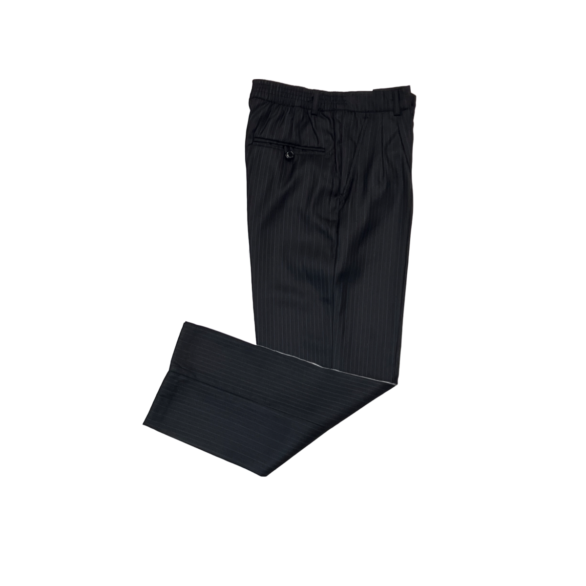 Black Pinstripe Pre-Teen 5PC Suit - Final Sale