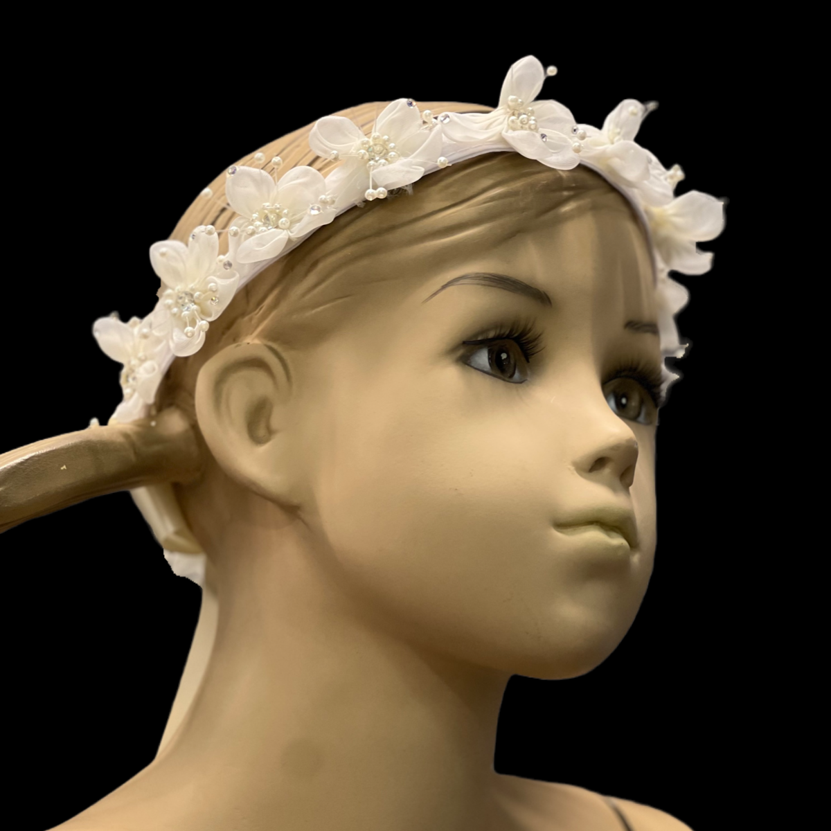 Ivory Flower Crown