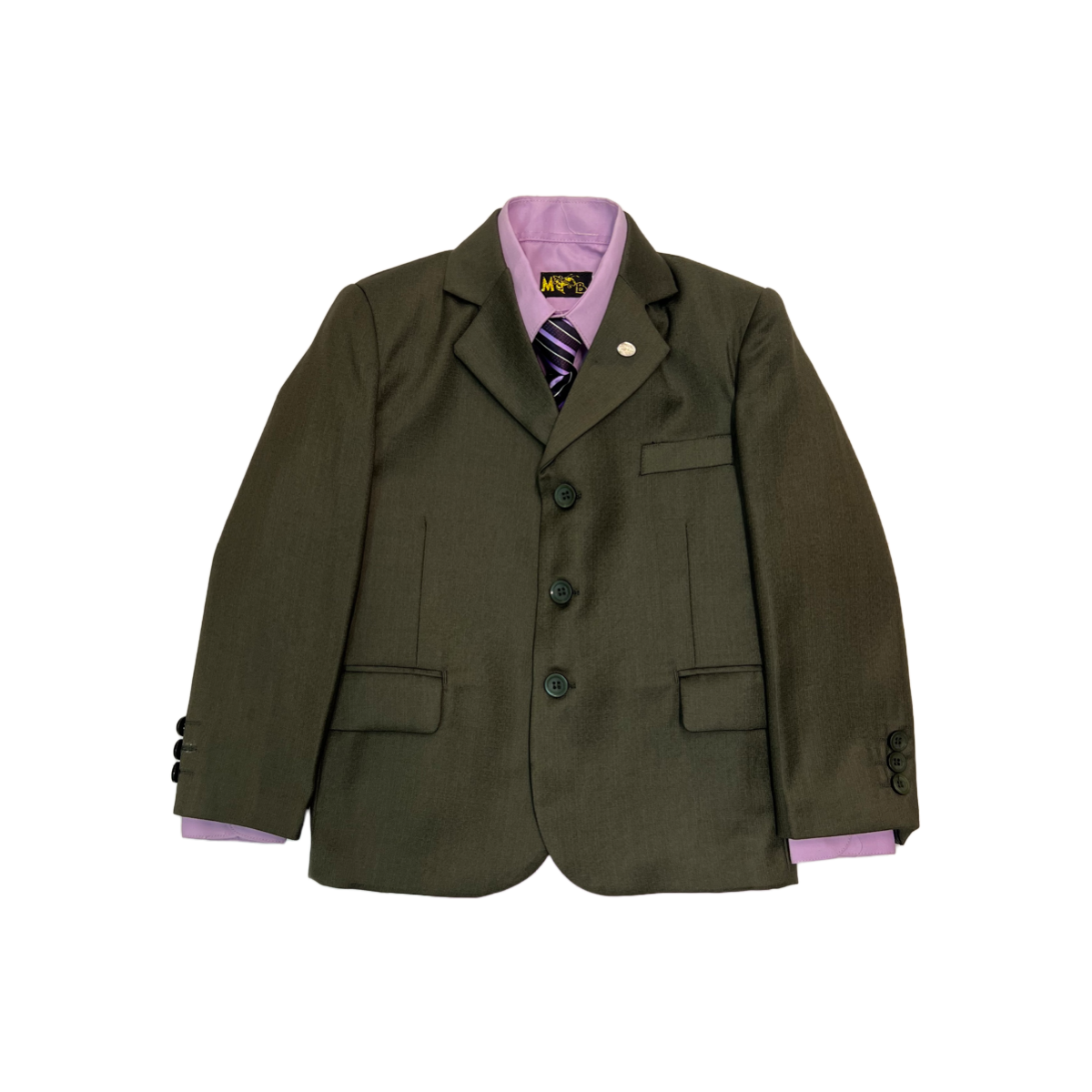 Mini World 5-Piece Forest Green Suit - Final Sale