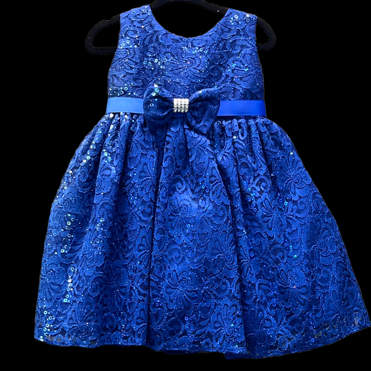 Glitter and Sparkle Baby Dress w/ Headband