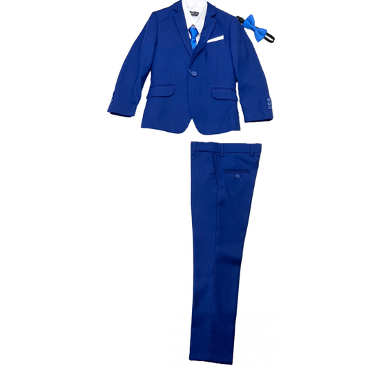 Debonair Slim-Fit Royal Blue Suit