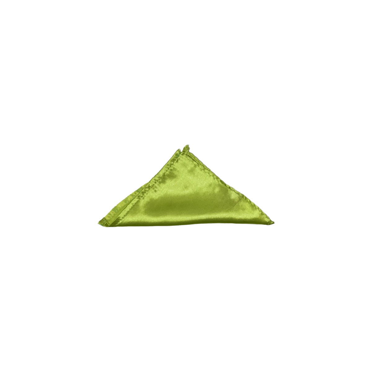 Boys Solid Small Pocket Square w/ Gloss Finish