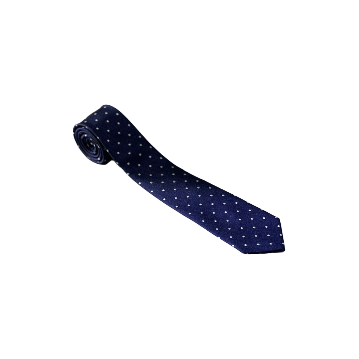 Purple Label Blue Pattern Mens Necktie