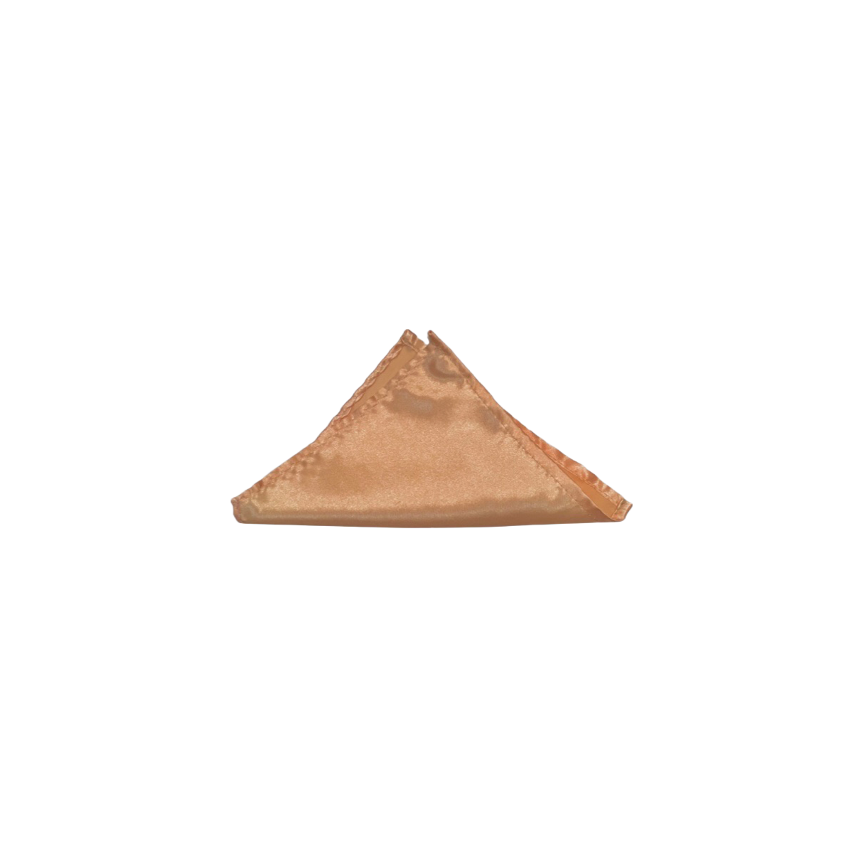 Boys Solid Small Pocket Square w/ Gloss Finish
