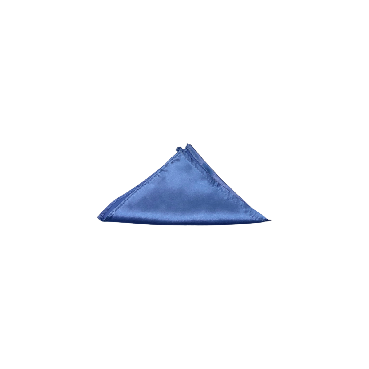 Boys Solid Small Pocket Square w/ Gloss Finish