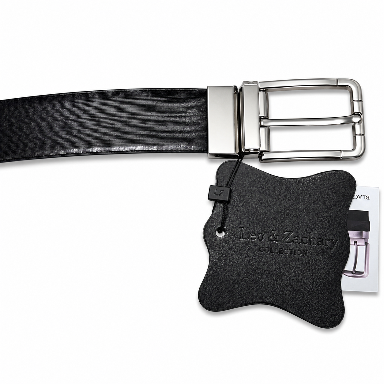 Leo & Zachary Boys’ Reversible Leather Dress Belt