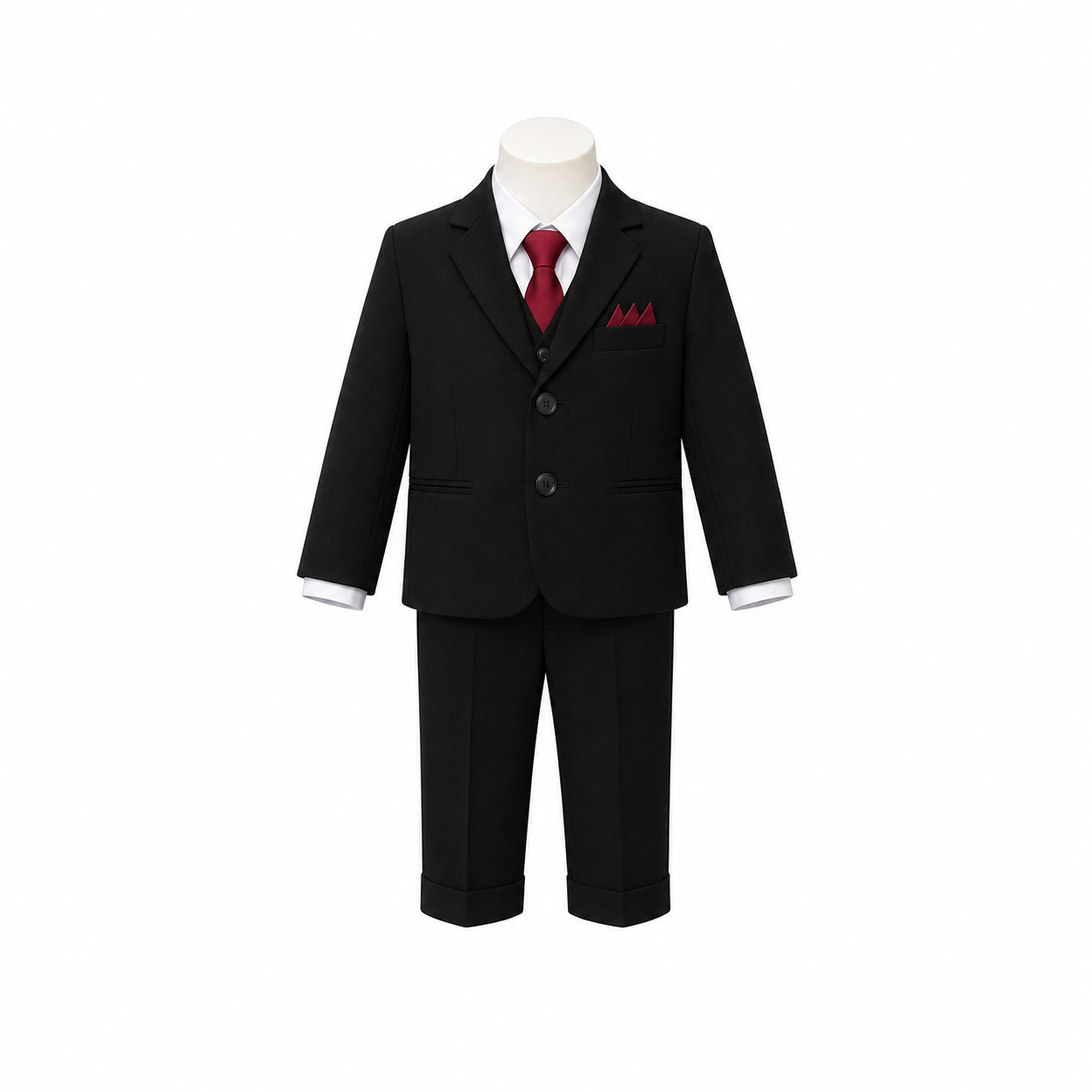 Baby Mode 6-Piece Black Baby Suit