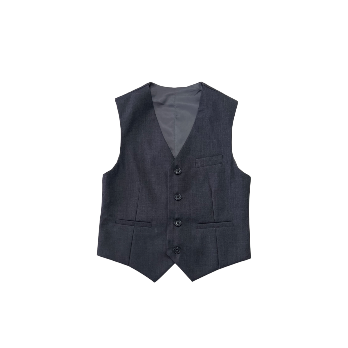 Debonair Slim-Fit Charcoal Suit