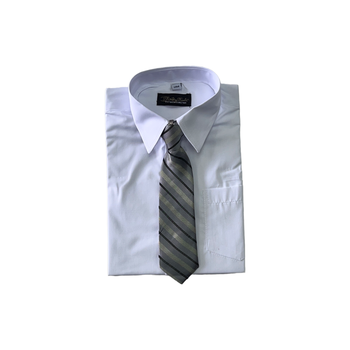 Fancy Kids Dress Shirt w/ Tie