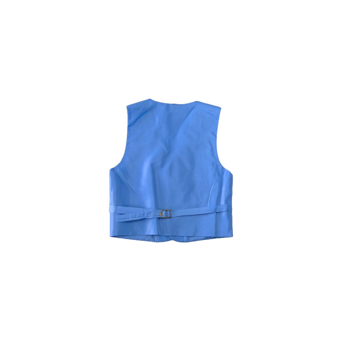 Modern Fit 5-Piece Sky Blue Suit