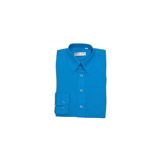 Fifth Avenue Bright Blue Dress Shirt - Final Sale