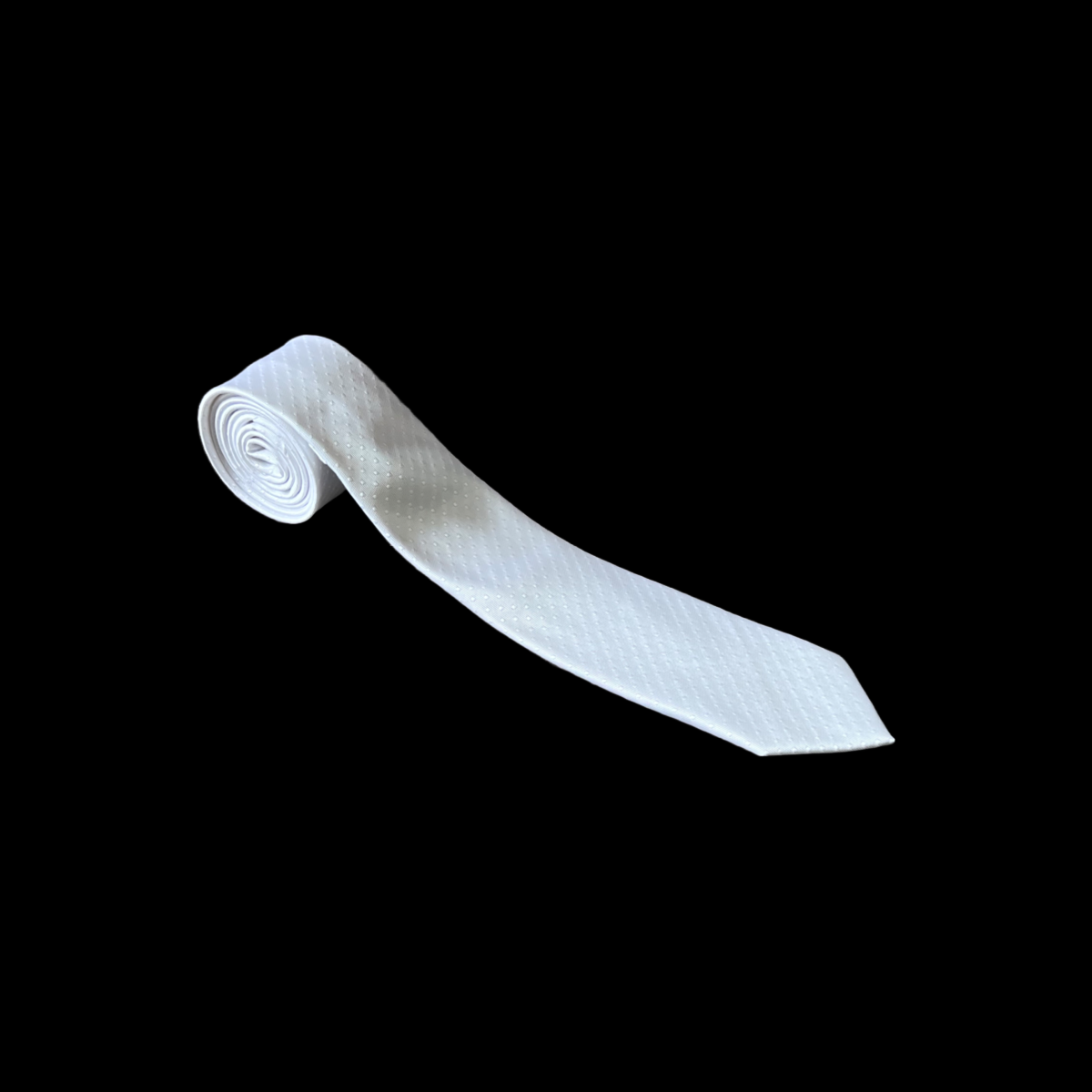 Purple Label White Mens Necktie