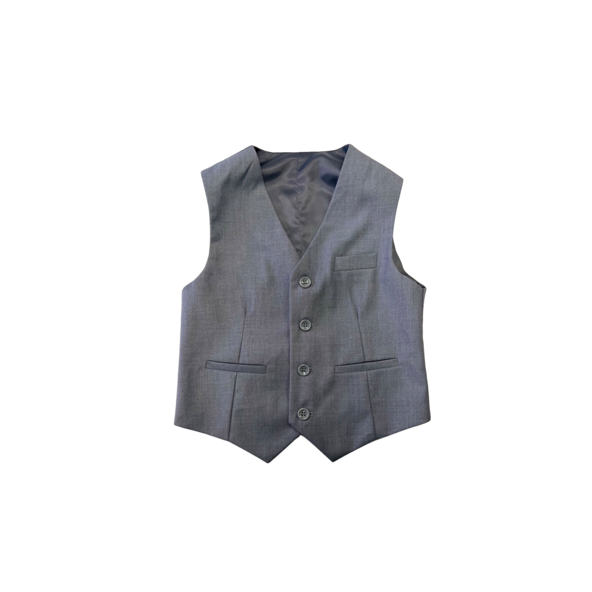 Debonair Slim-Fit Light Grey Suit