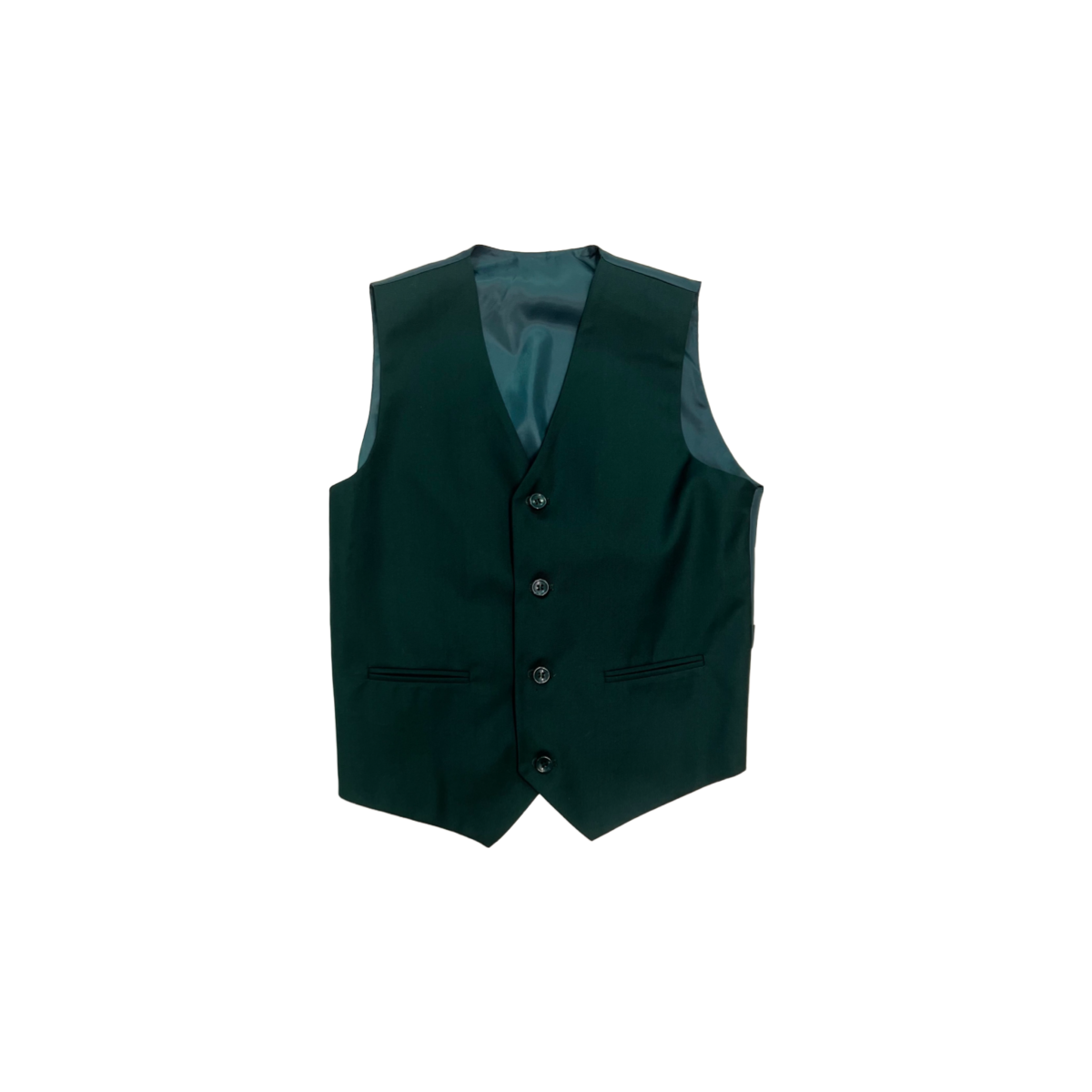 Fouger U.S.A. Slim Fit 3-Piece Green Suit