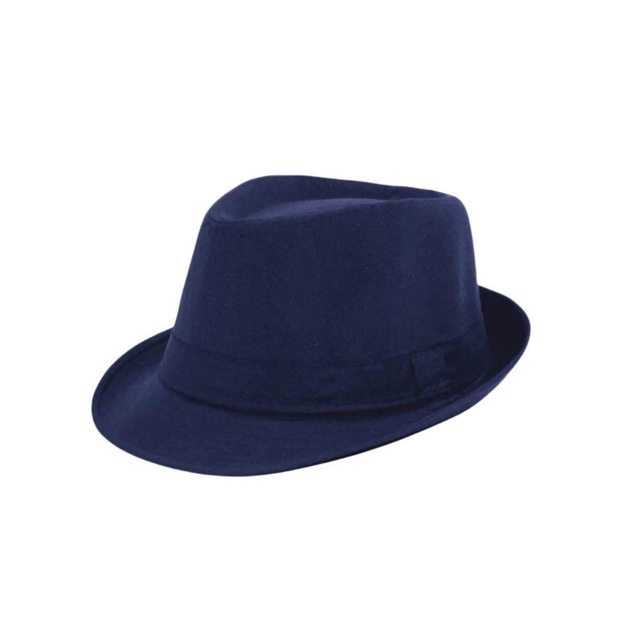 Unisex Teen Navy Fedora Hat – Modern Classic Statement Piece