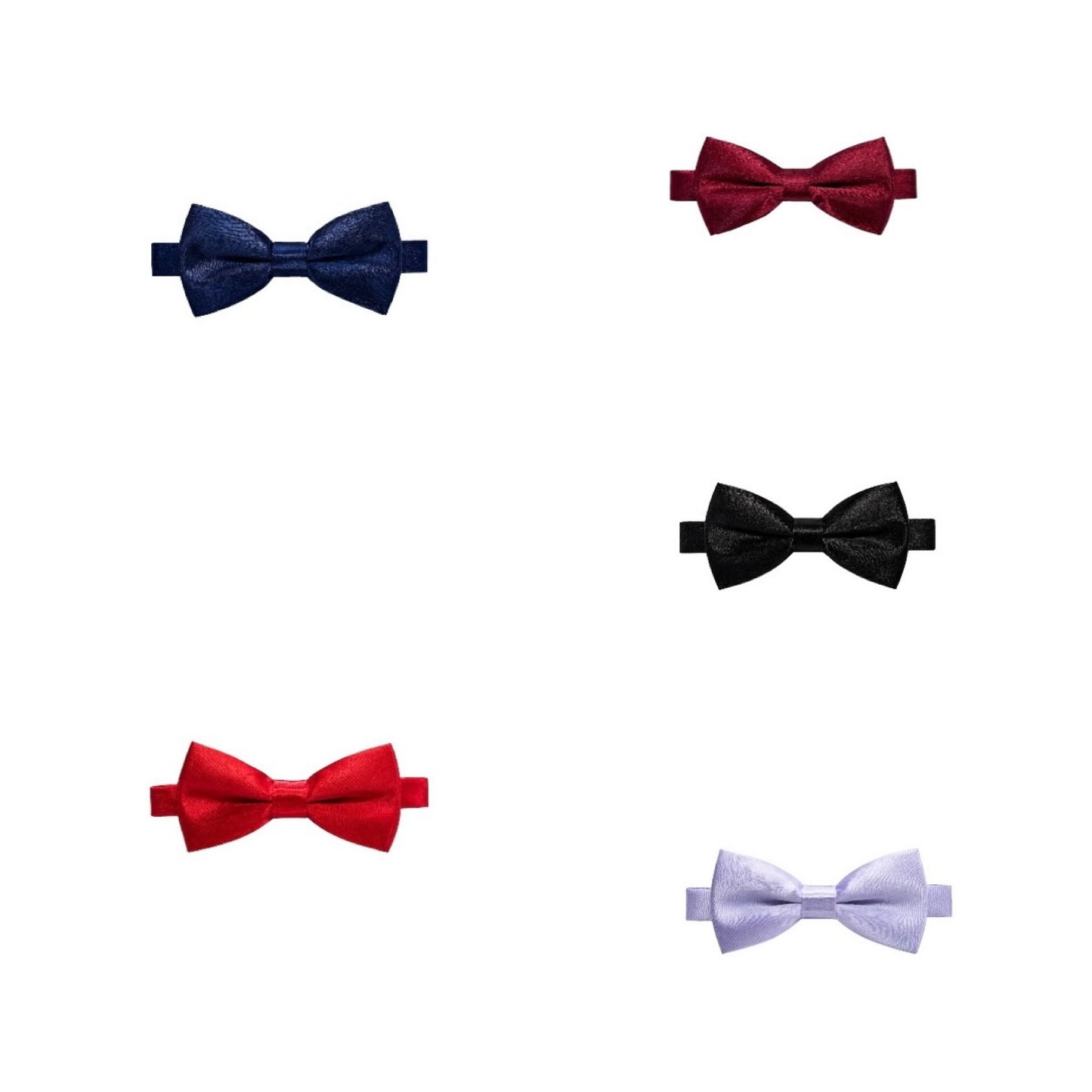 Mavezzano Satin Finish Adjustable Bow Tie