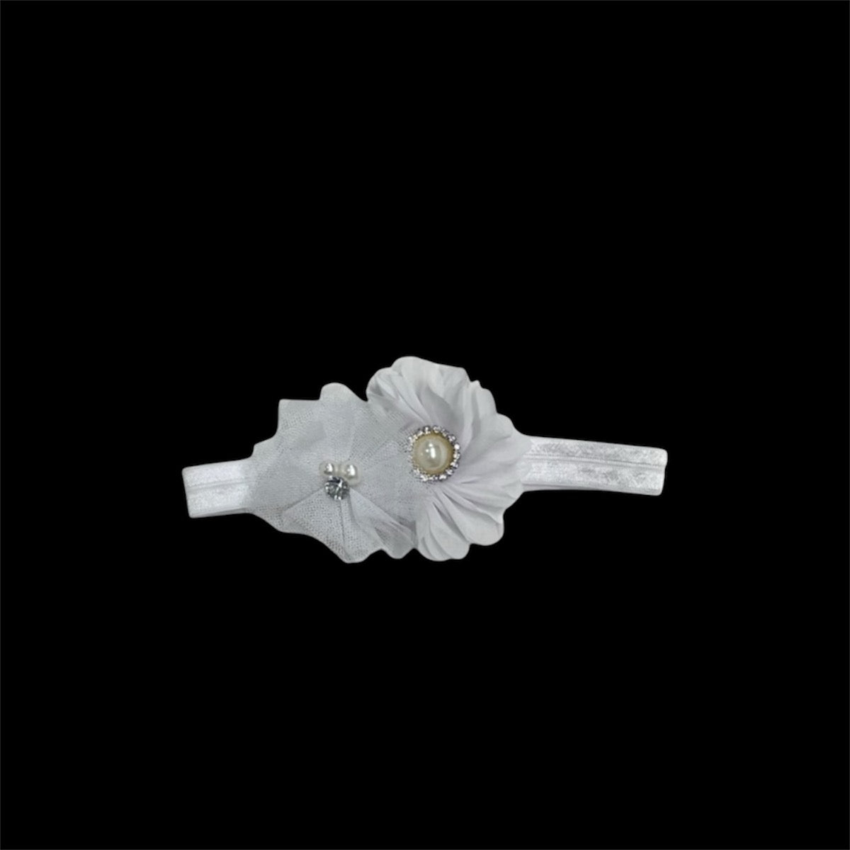 Baby White Headband