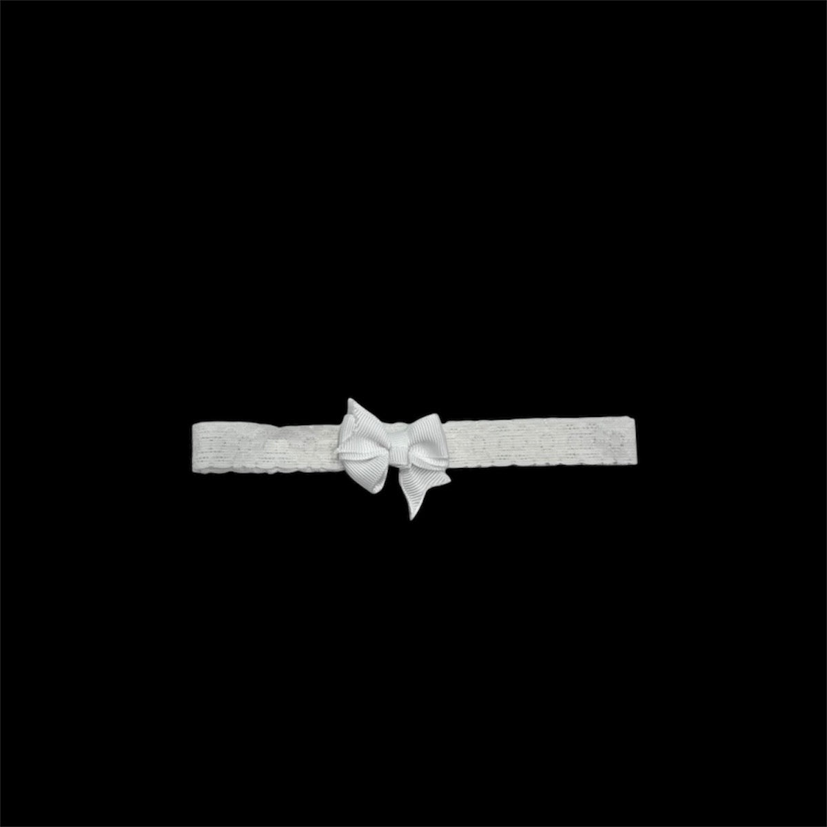 Baby Lace Headband w/ Bow