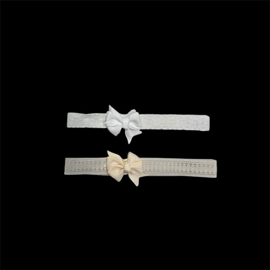 Baby Lace Headband w/ Bow