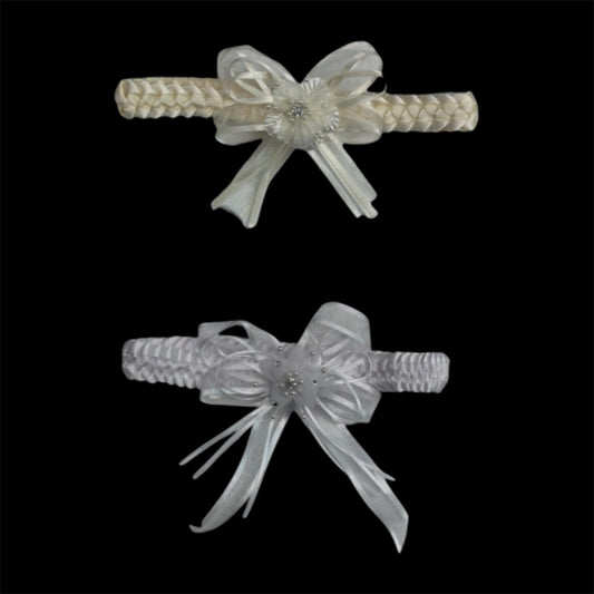 Baby Headband w/ Pearls and Gems