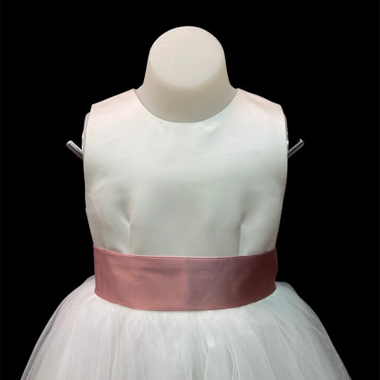 Dusty Rose Satin Sash