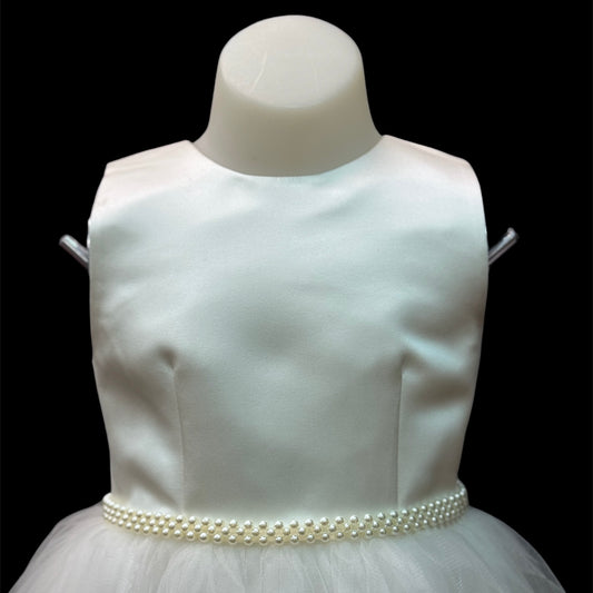 3-Tier Pearl Organza Sash