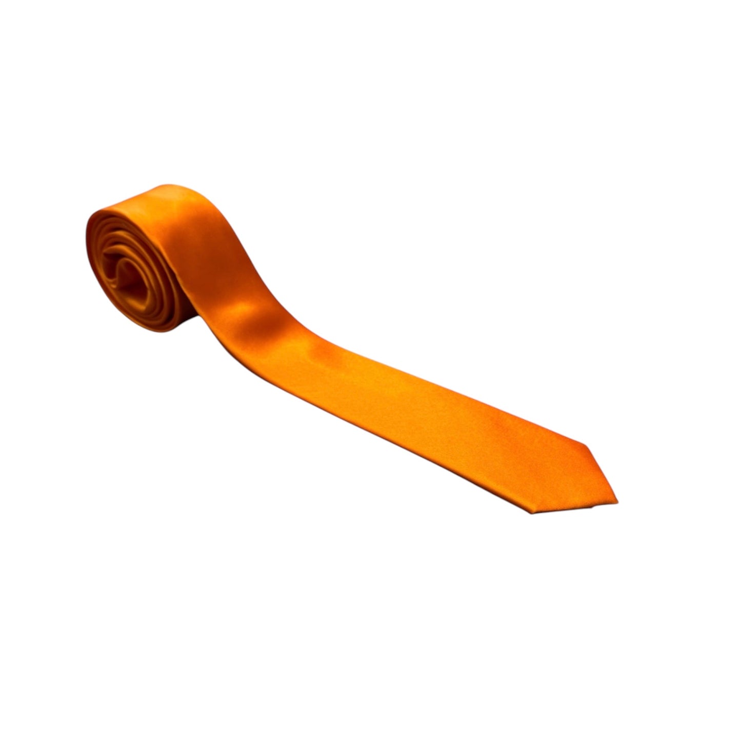 Mens Narrow Solid Colour Necktie