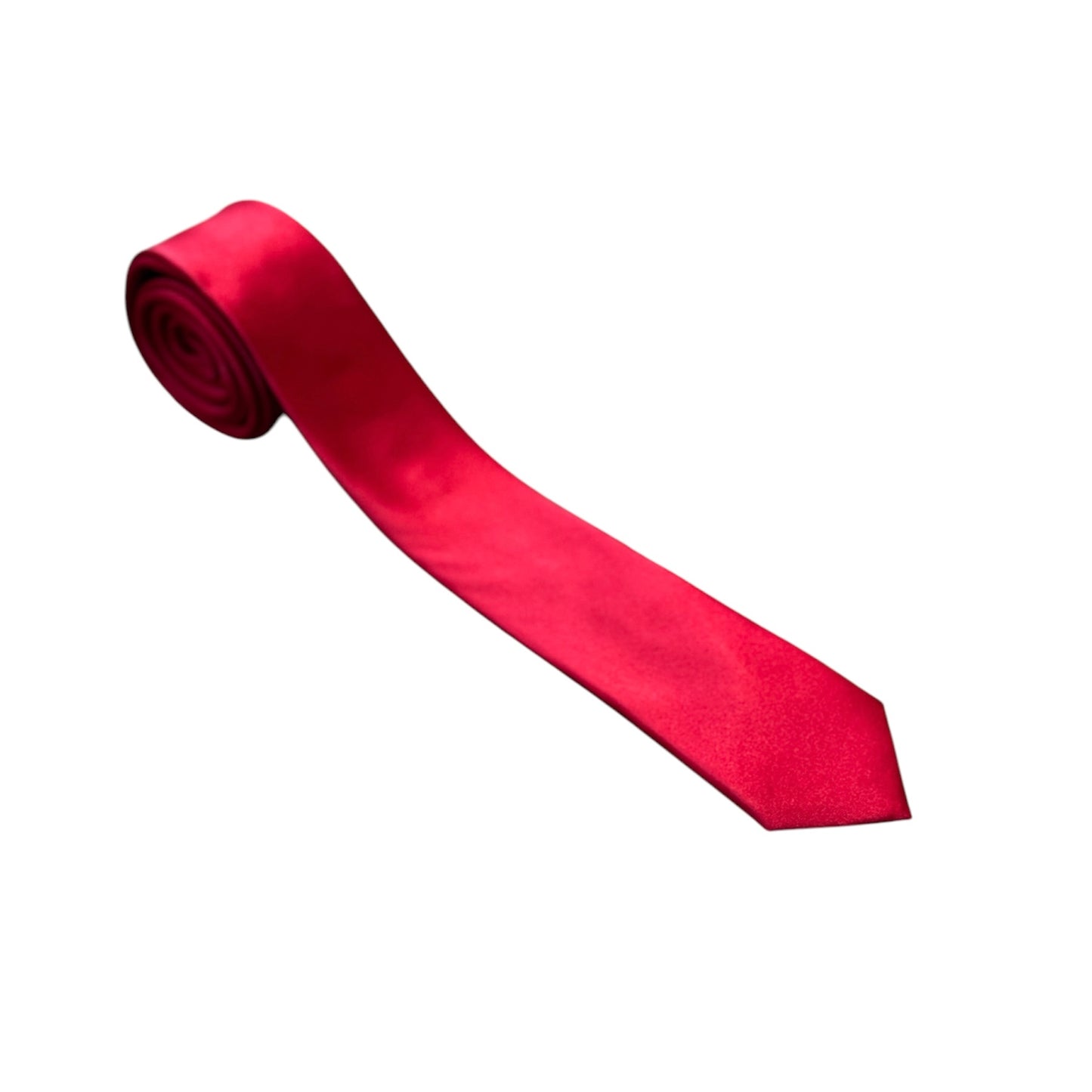 Mens Narrow Solid Colour Necktie