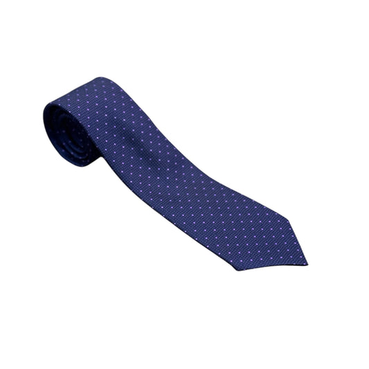 Ernesto Polka Dot Purple Necktie