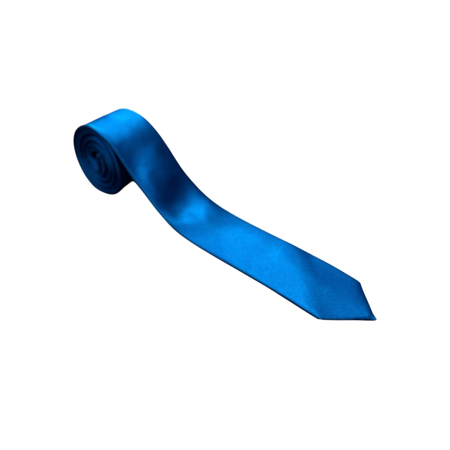 Mens Narrow Solid Colour Necktie