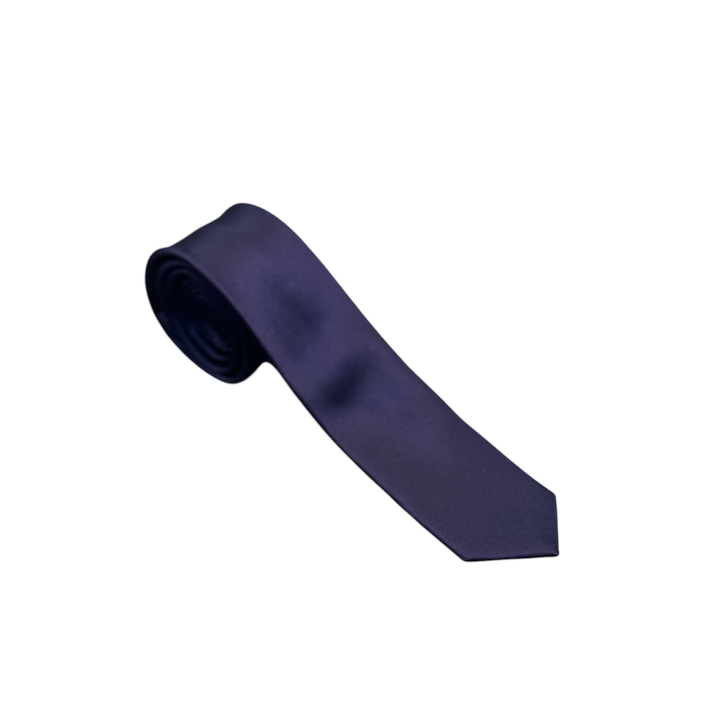 Mens Narrow Solid Colour Necktie