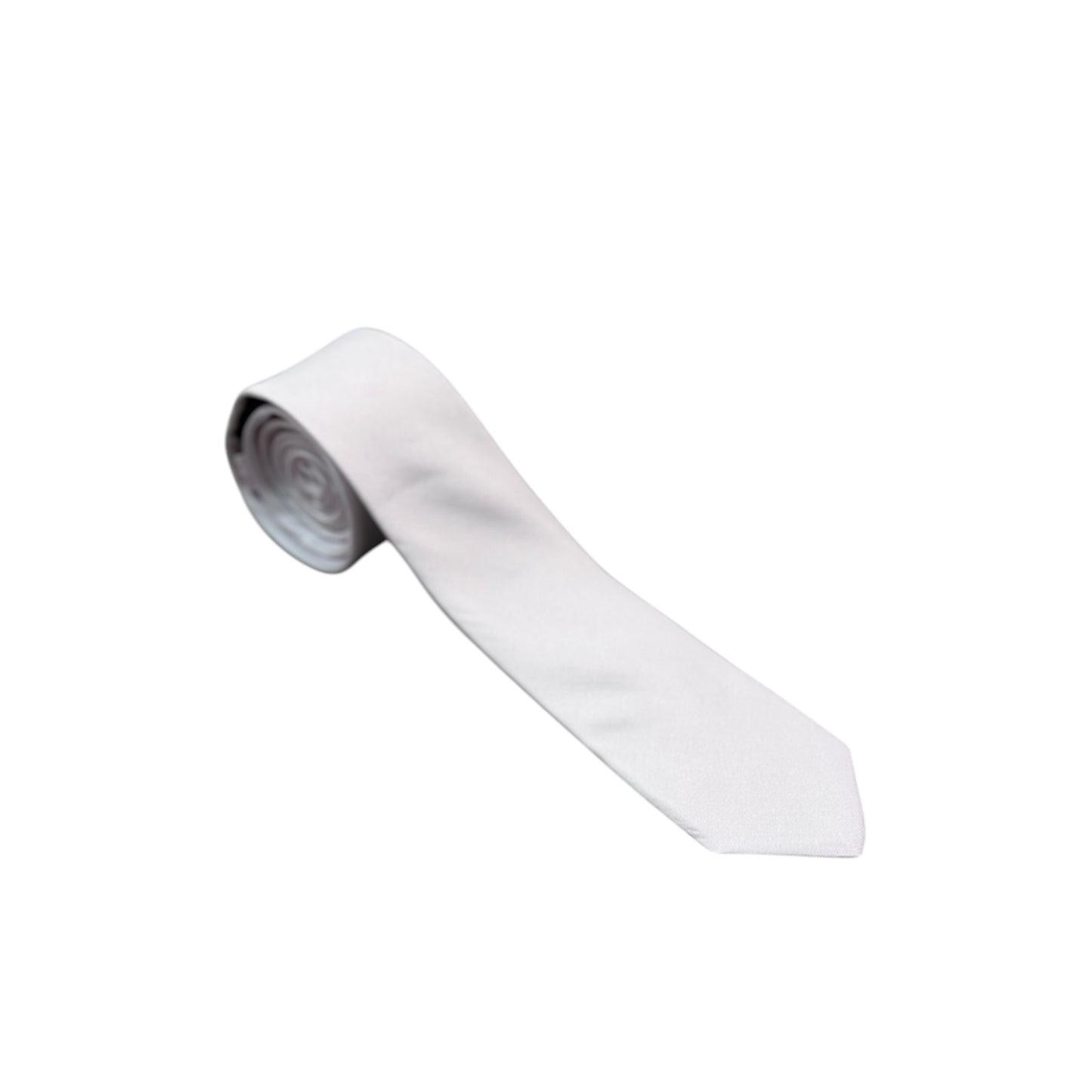 Mens Narrow Solid Colour Necktie