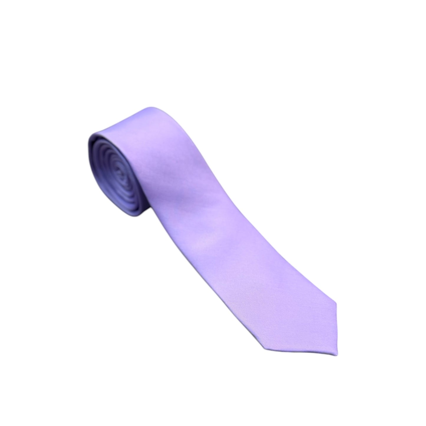 Mens Narrow Solid Colour Necktie