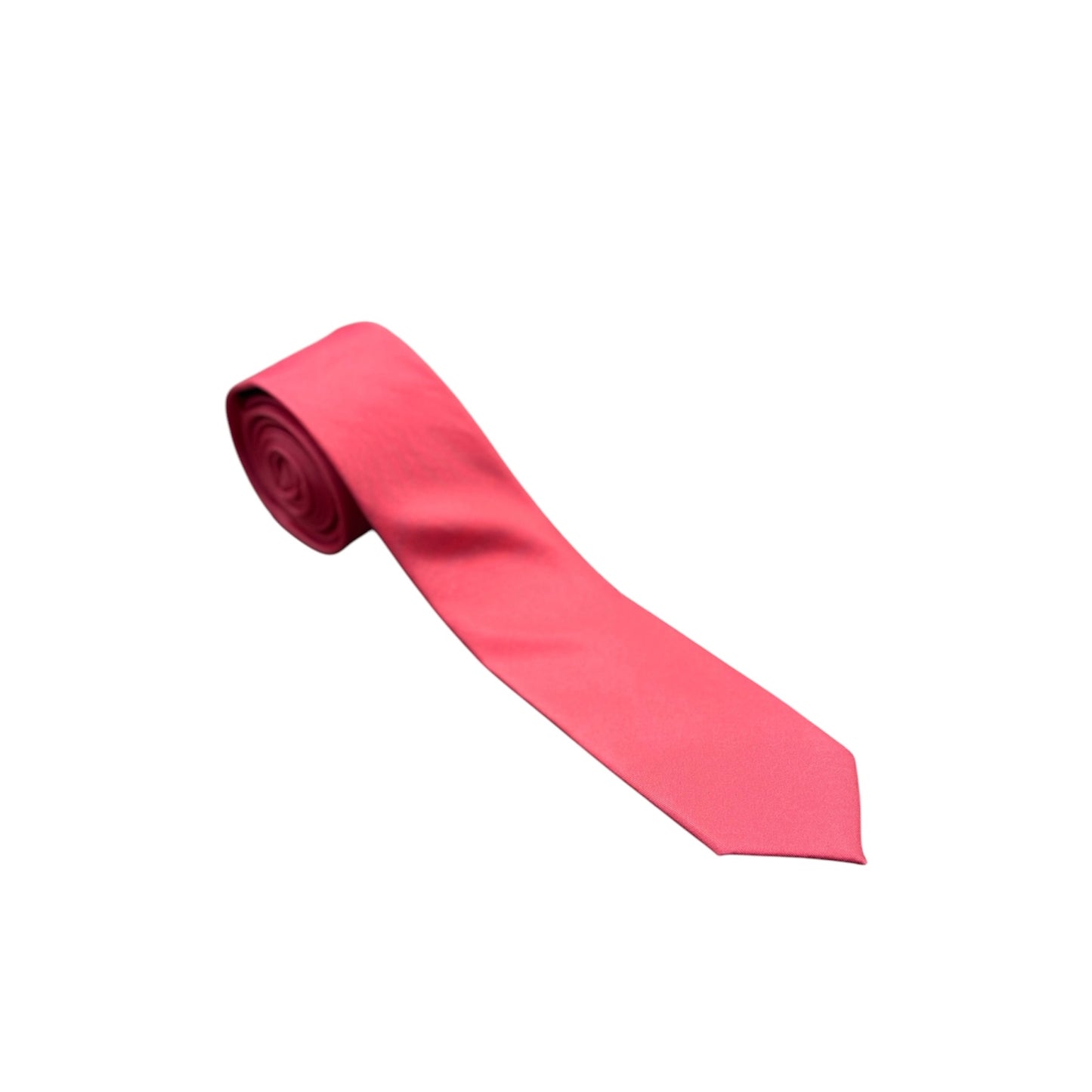 Mens Narrow Solid Colour Necktie