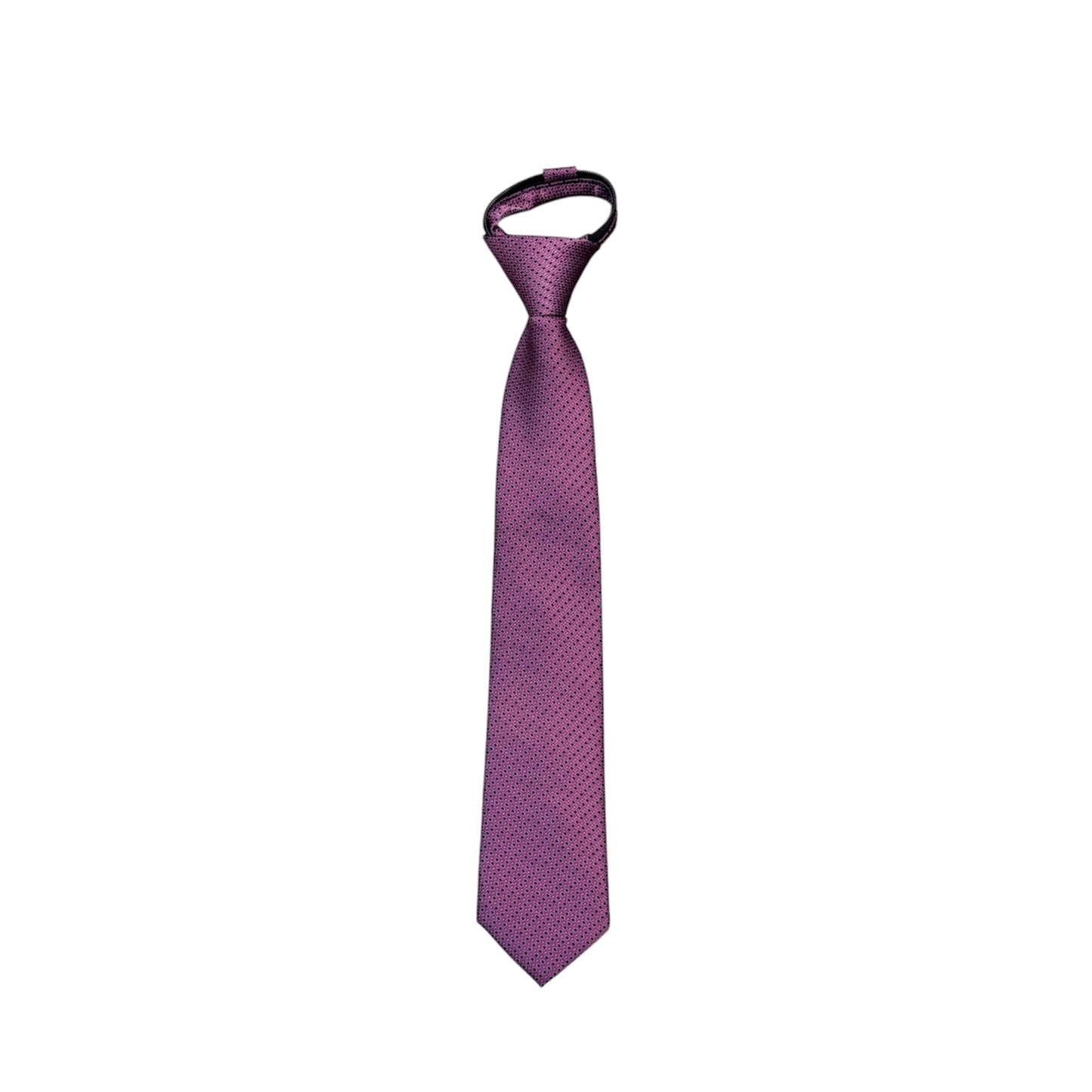 Paulo Sarto 14" Pattern Zipper Tie