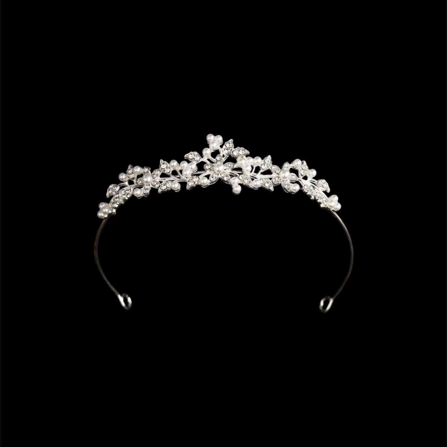 Starlight Bloom Pearl Tiara