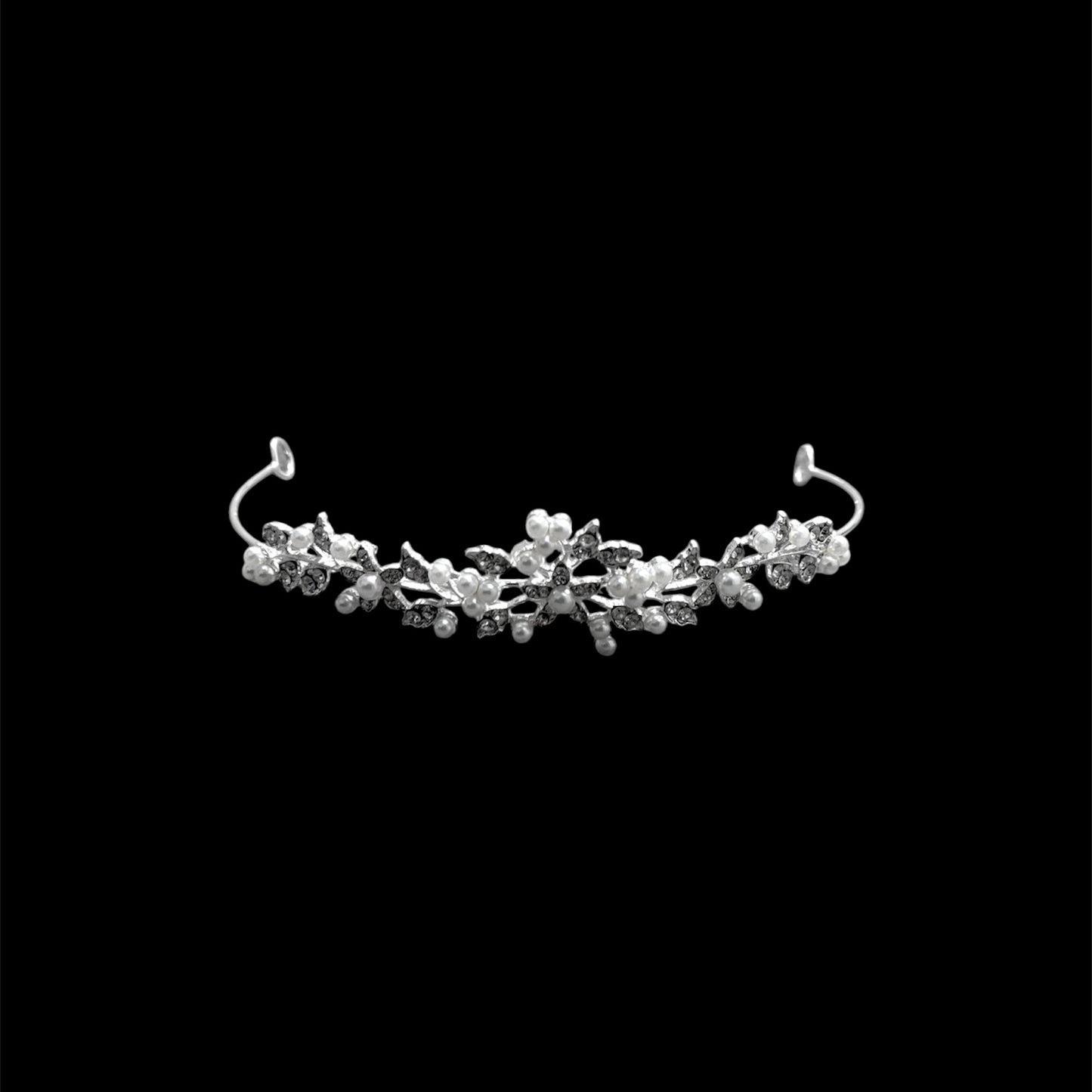 Starlight Bloom Pearl Tiara